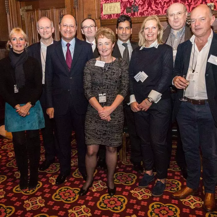 Brunel Law School alumni with Shailesh Vara MP at the House of Commons event