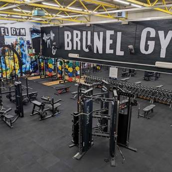 Brunel Gym new artwork