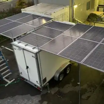 solar powered storage